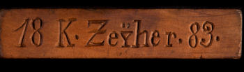 Zeyher Mold, signature